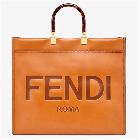 fendi roma bag brown celeb|Fendi Sunshine Small .